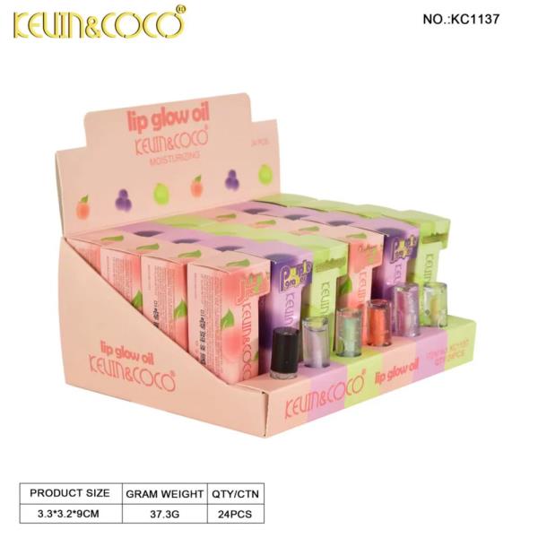 KEVIN & COCO MOISTURIZIN GLIPGLOW OIL (24 UNITS)