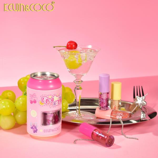 KEVIN & COCO LIPGLOSS SET (12 UNITS)