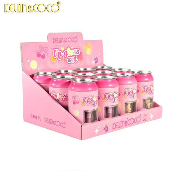 KEVIN & COCO LIPGLOSS SET (12 UNITS)