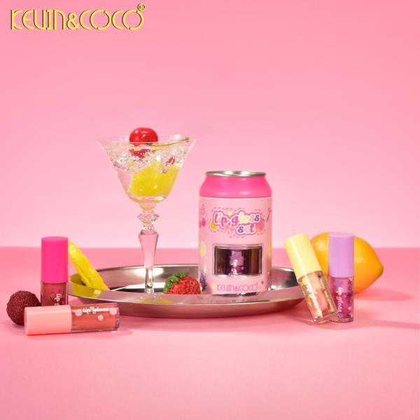 KEVIN & COCO LIPGLOSS SET (12 UNITS)