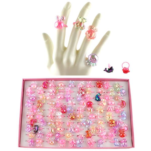 ASSORTED RINGS (100 UNITS)