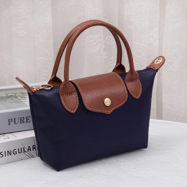 FAUX LEATHER FLAP NYLON CROSSBODY BAG