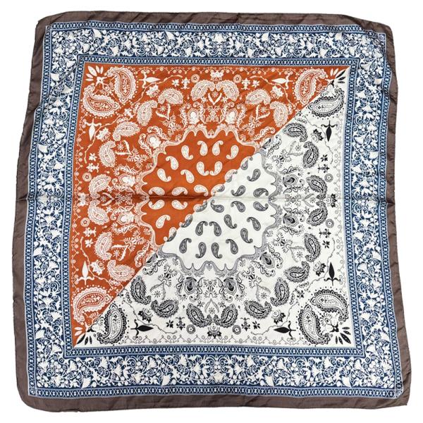 ART NOUVEAU FLOWER QUAD SCARF