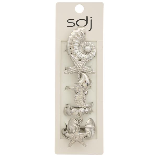 SDJ SEA LIFE THEME MULTI RING SET