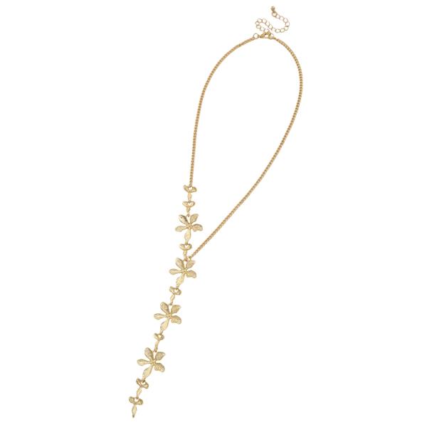 SDJ PETALS DROP NECKLACE