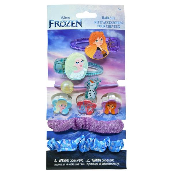 FROZEN 8PK HAIR ACCESSORIES