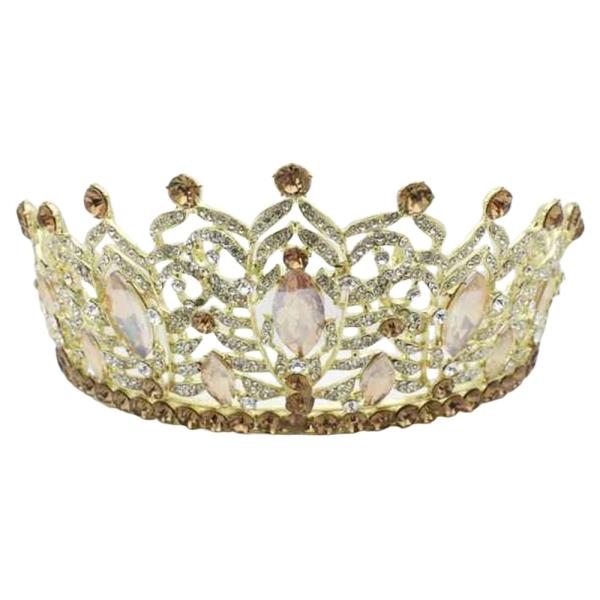 RHINESTONE MARQUIS TIARA