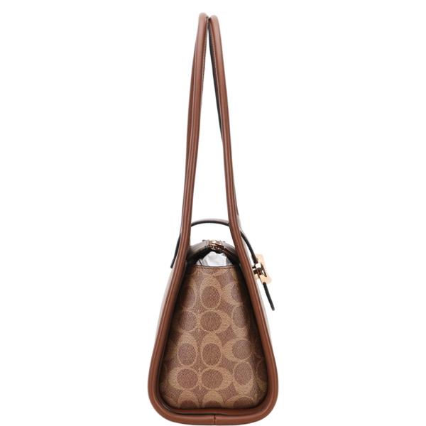 2IN1 GEOMETRIC PRINT POUCH SHOULDER BAG SET