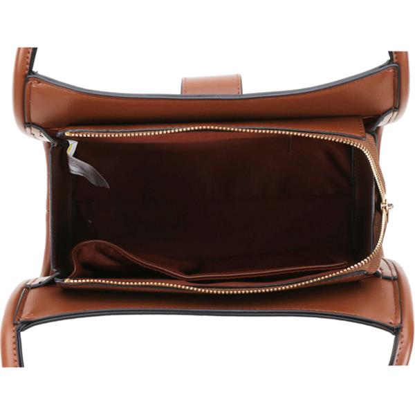 2IN1 GEOMETRIC PRINT POUCH SHOULDER BAG SET