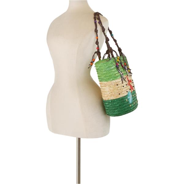 SEALIFE STRAW TOTE BAG