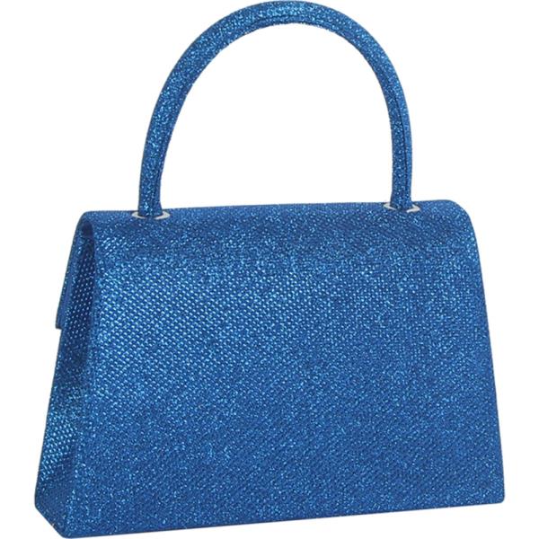 RHINESTONE FLOWER SATCHEL CLUTCH EVENING BAG