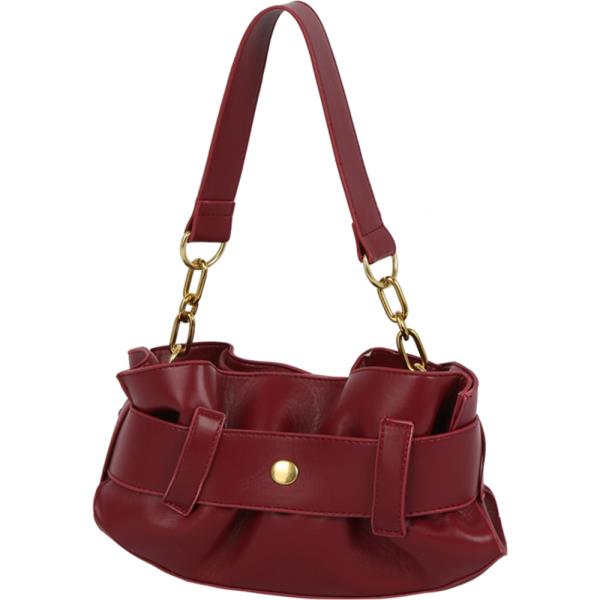 BELT BUCKLE SHOULDER BAG