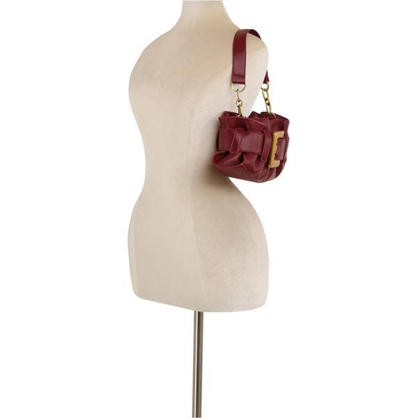 BELT BUCKLE SHOULDER BAG