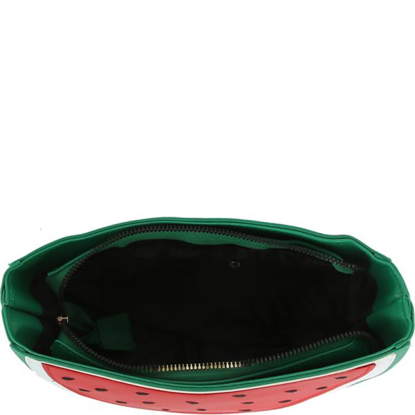 WATERMELON HALF MOON CROSSBODY BAG