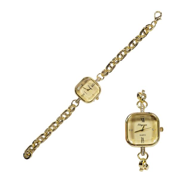 SQUARE MARINER CHAIN WATCH