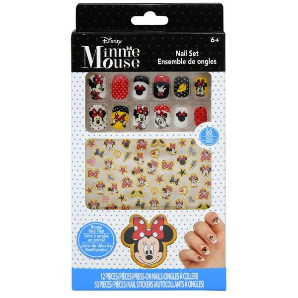 MINNIE NAIL ART STICKER NAIL SET