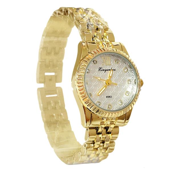 ROUND LINK CHAIN WATCH