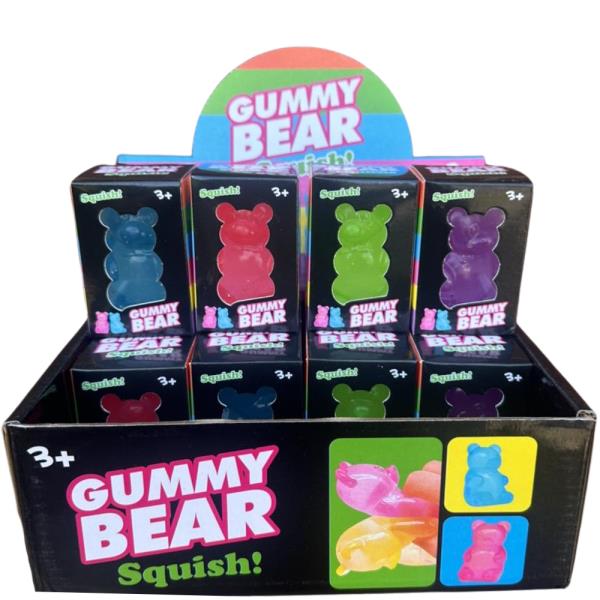 GUMMY BEAR SQUISH TOY (12 UNITS)