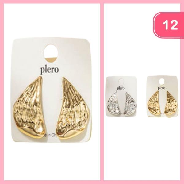 HAMMER TEARDROP EARRING (12 UNITS)