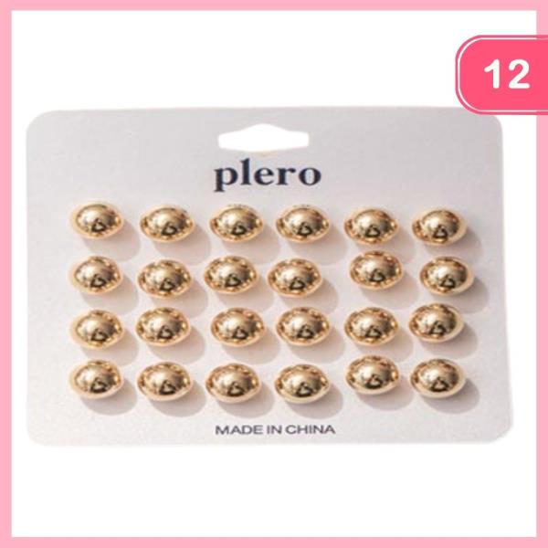 POST EARRING (12 UNITS)