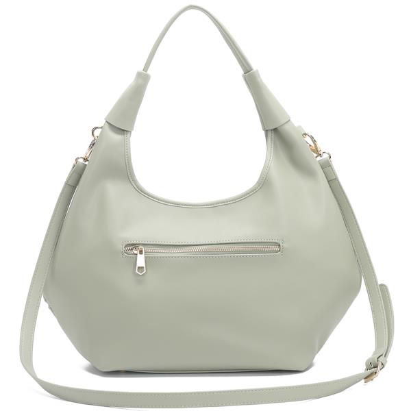 STYLISH WOVEN DESIGN TEXTURED SHOULDER HOBO BAG