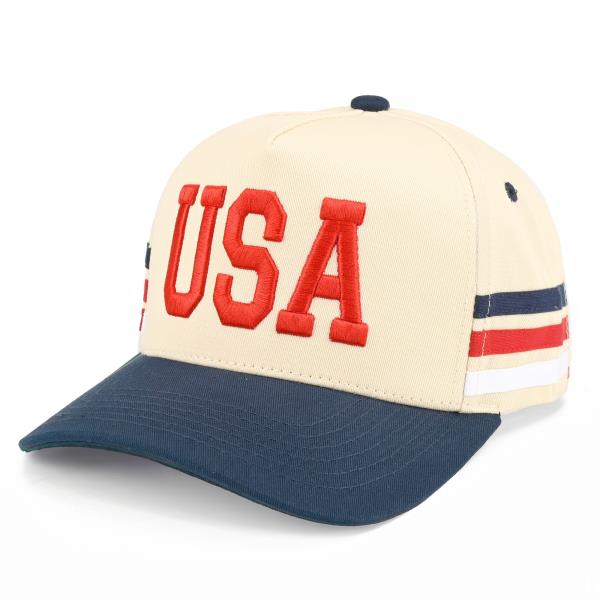 CC 3 LINES FLAG TRUCKER HAT