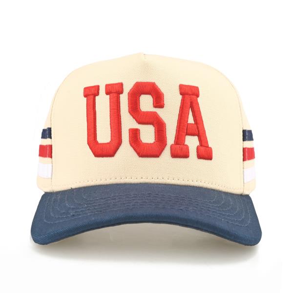 CC 3 LINES FLAG TRUCKER HAT