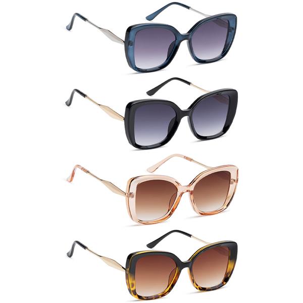 CHIC BUTTERFLY SUNGLASSES 1DZ