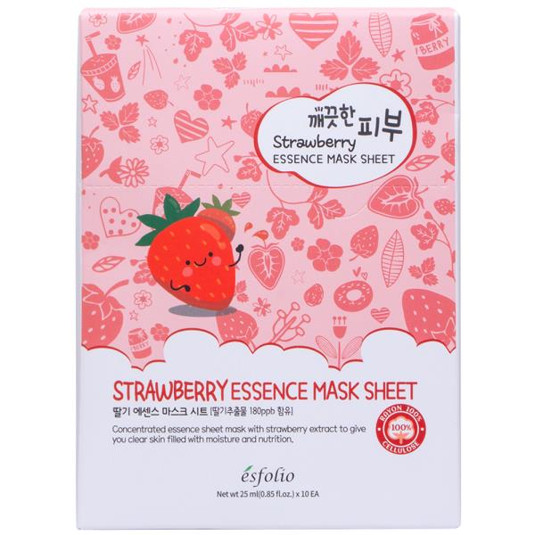 STRAWBERRY ESSENCE 10PC MASK SHEET