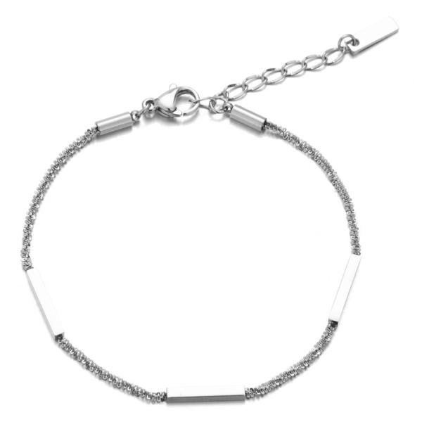 STAINLESS STEEL BAR BRACELET