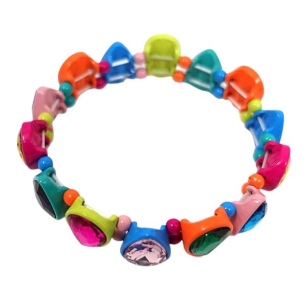 MULTI COLOR GLASS BRACELET