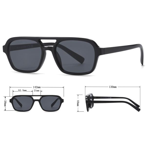 SQUARE FASHION SUNGLASSES 1DZ