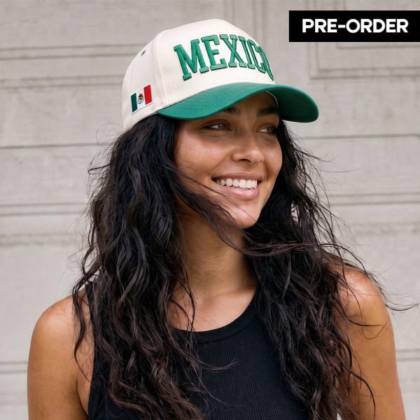 ETA-6/11 CC MEXICO FLAG TRUCKER HAT