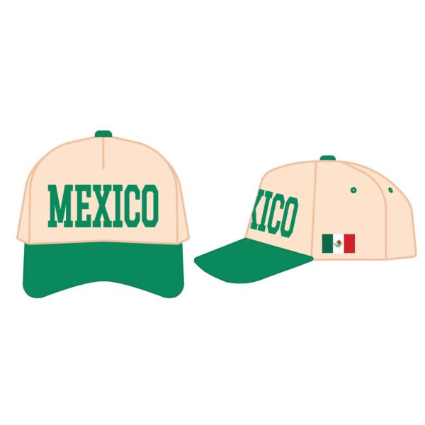 ETA-6/11 CC MEXICO FLAG TRUCKER HAT