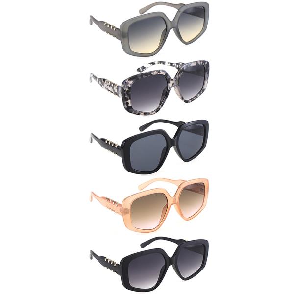 CHIC SQUARE SUNGLASSES 1DZ