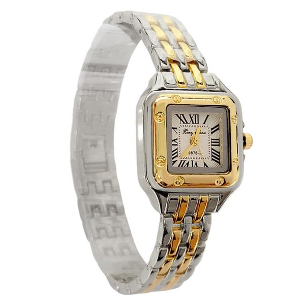SQUARE LINKED CHAIN WATCH