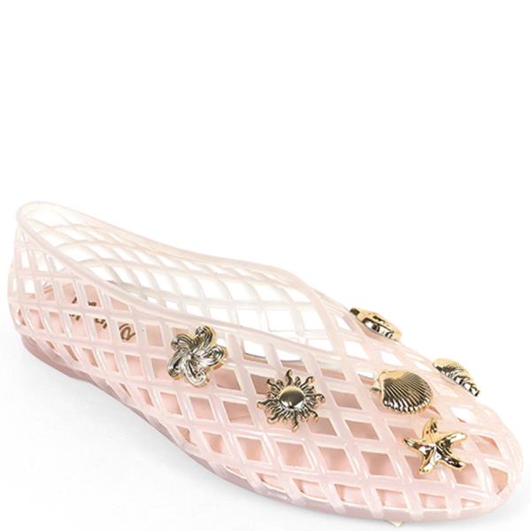SHELL CAGED JELLY W SEASHELLS