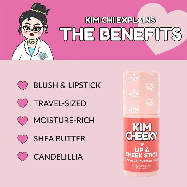 KIMCHICHIC BEAUTY KIM CHEEKY LIP AND CHEEK STICK