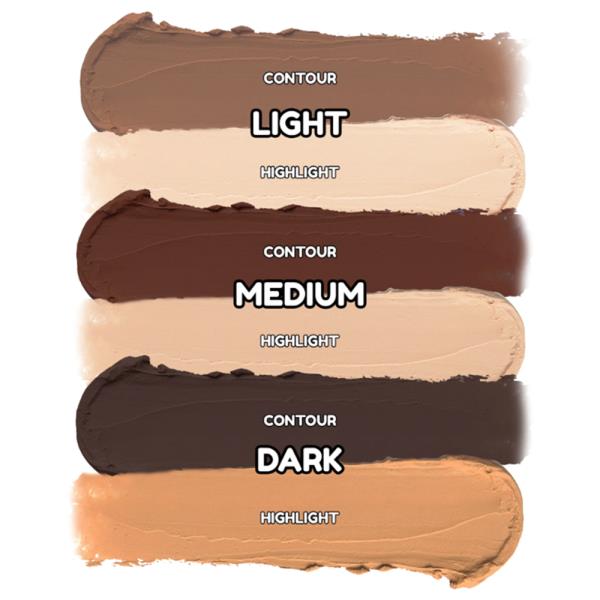 KIMCHICHIC BEAUTY EFFIN SCULPT DUAL ENDED HIGHLIGHT AND CONTOUR STICK