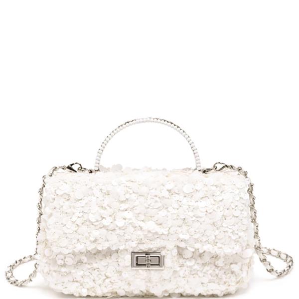 ELLA SEQUIN EVENING BAG