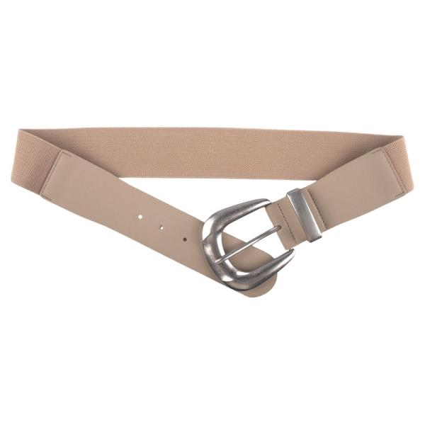 PLAIN BUCKLE ELASTIC BELT