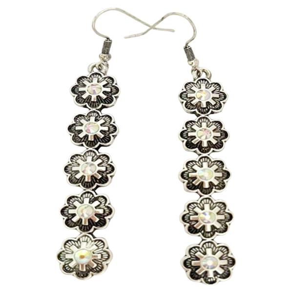 WESTERN FLOWER DROP EARRING