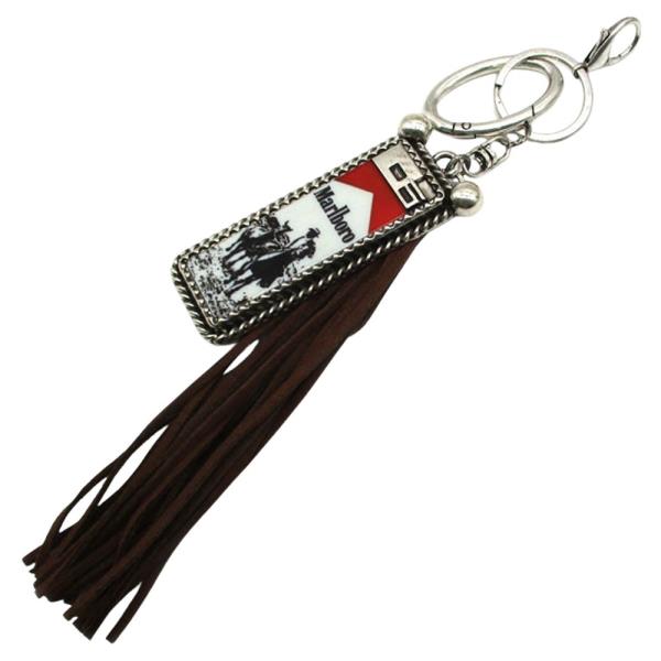 WESTERN COWBOY KILLER LIGHTER KEYCHAIN