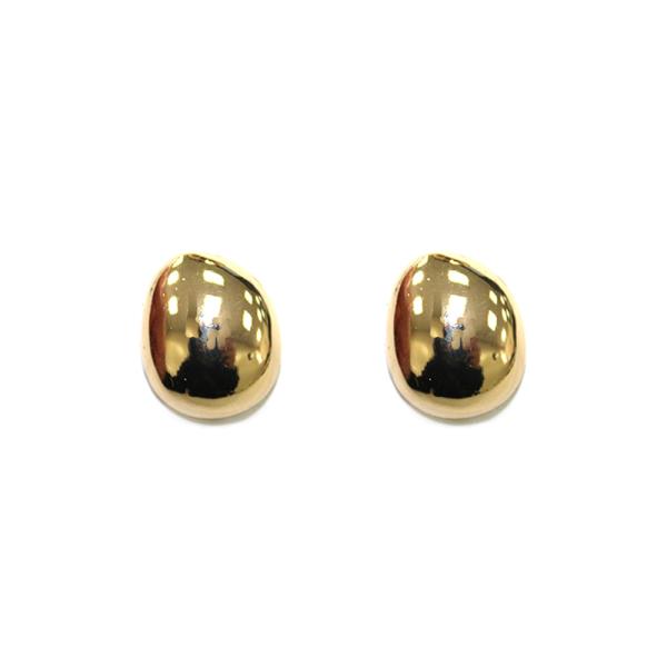 METAL STUD EARRING