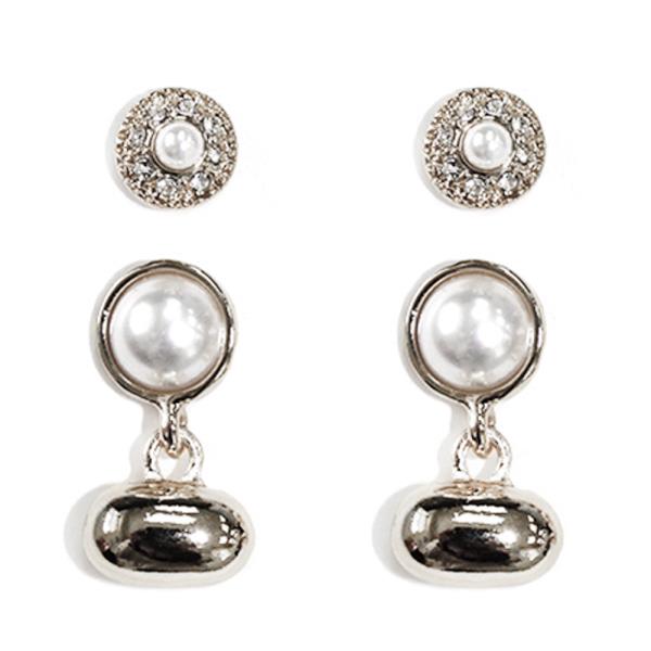 FAUX PEARL SET  EARRINGS