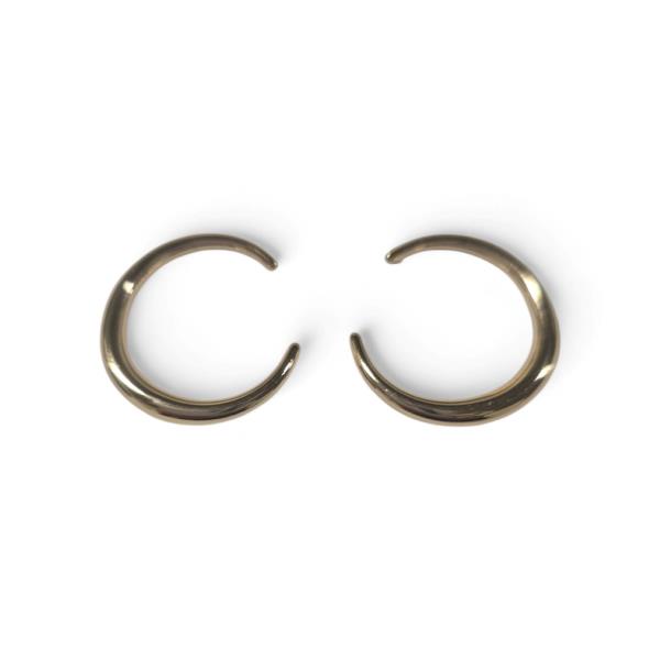 METAL HOOP EARRING