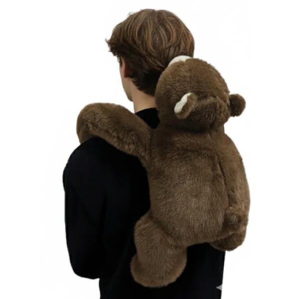 BROWN BEAR WEIGHTED COMPANION PLUSH