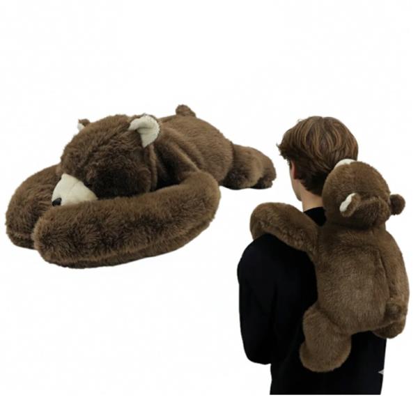 BROWN BEAR WEIGHTED COMPANION PLUSH