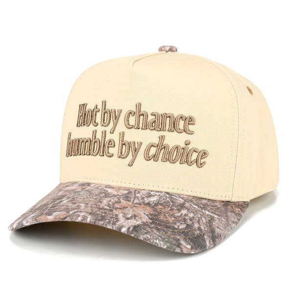 CC HOT BY CHANCE HUMBLE BY CHOICE TRUCKER HAT