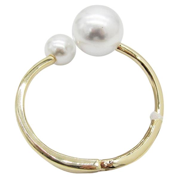 PEARL METAL OPEN HINGE BRACELET